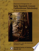 Historical perspective of early twentieth century Carboniferous paleobotany in North America : in memory of William Culp Darrah /