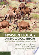 Invasion biology and ecological theory : insights from a continent in transformation /