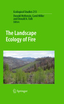 The landscape ecology of fire / Donald McKenzie, Carol Miller, Donald A. Falk, editors.