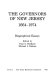 The Governors of New Jersey, 1664-1974 : biographical essays /