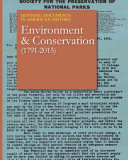 Environment & conservation (1791-2015) /