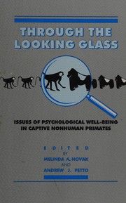 Through the looking glass : issues of psychological well-being in captive nonhuman primates /