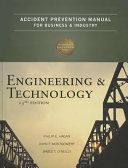 Accident prevention manual for business & industry : engineering & technology /