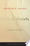 Critical models : interventions and catchwords /