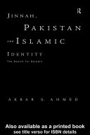 Jinnah, Pakistan and Islamic identity : the search for Saladin /