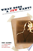 What does a Jew want? on binationalism and other specters /