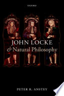 John Locke and natural philosophy /