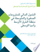 Financial inclusion of small and medium-sized enterprises in the Middle East and Central Asia /