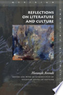 Reflections on literature and culture /