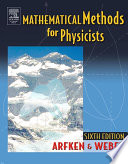 Mathematical methods for physicists.