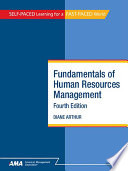 Fundamentals of human resources management / Diane Arthur.