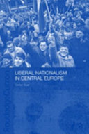 Liberal nationalism in Central Europe /