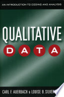 Qualitative data : an introduction to coding and analysis /