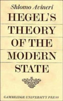 Hegel's theory of the modern state.