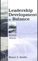 Leadership development in balance : made/born /