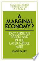 A marginal economy? : East Anglian Breckland in the later Middle Ages /