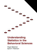 Understanding statistics in the behavioral sciences /