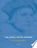 Law, Justice, and the Individual.