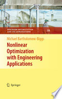 Nonlinear optimization with engineering applications /