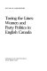 Toeing the lines : women and party politics in English Canada /