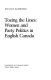 Toeing the lines : women and party politics in English Canada / Sylvia B. Bashevkin.
