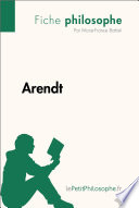 Arendt : fiche philosophe /