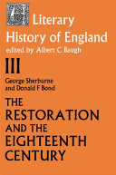 A literary history of England.