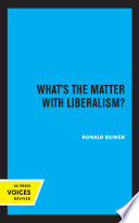 What's the Matter with Liberalism?