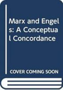 Marx and Engels, a conceptual concordance /