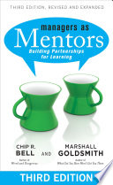 Managers As Mentors : Building Partnerships for Learning /