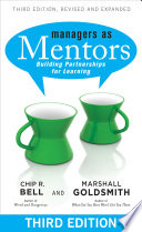 Managers as mentors building partnerships for learning /