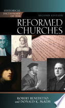 Historical dictionary of the Reformed Churches