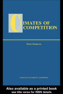 Climates of competition /