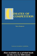 Climates of competition / Maria Bengtsson.