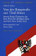 Von der Ringstrasse zur 72nd Street : Jimmy Bergs Chansons aus dem Wien der dreissiger Jahre und dem New Yorker Exil /