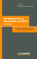 EU-Regulation on Succession and Wills.