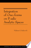 Integration of one-forms on p-adic analytic spaces /
