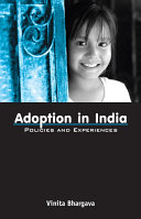 Adoption in India : policies and experiences /