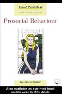 Prosocial behaviour /