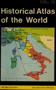 Historical atlas of the world.