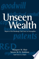 Unseen wealth : report of the Brookings Task Force on Intangibles /