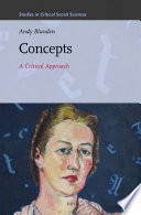 Concepts : a critical approach /
