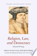 Religion, law, and democracy : selected writings /