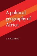 A political geography of Africa /