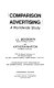 Comparison advertising : a worldwide study /