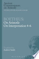 On Aristotle On interpretation.