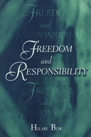 Freedom and responsibility /