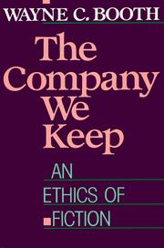 The company we keep : an ethics of fiction /