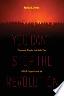 You can't stop the revolution : community disorder and social ties in post-Ferguson America / Andrea S. Boyles.