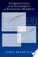 Introduction to the economics of financial markets /